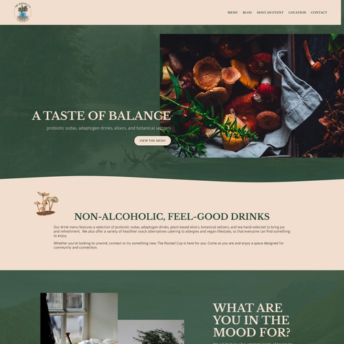 The Rooted Cup: A Feel-Good Digital Experience