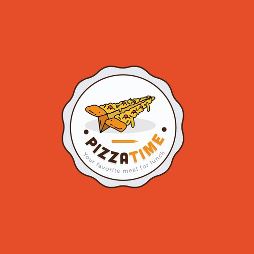 logo for Pizza Time