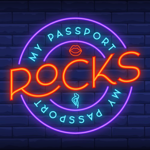 My Passport Rocks Logo Design