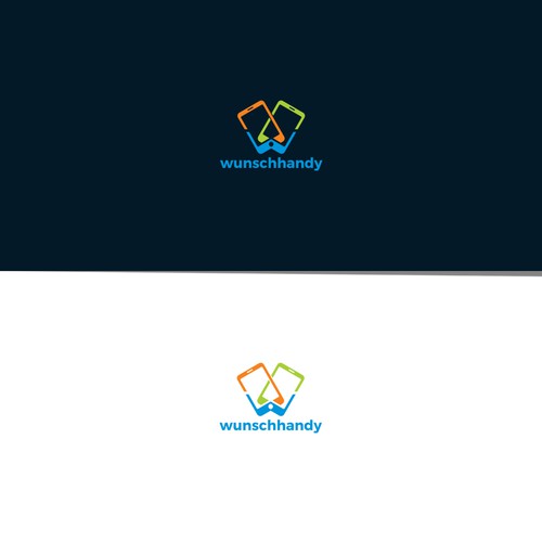 Modern logo for wunschhandy