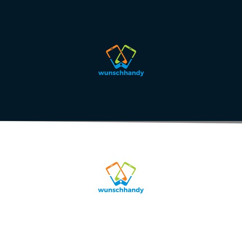 Modern logo for wunschhandy