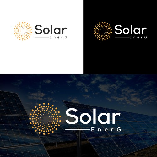 Solar Energy logo Design