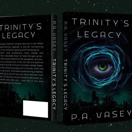 Scifi Dystopian Book Cover