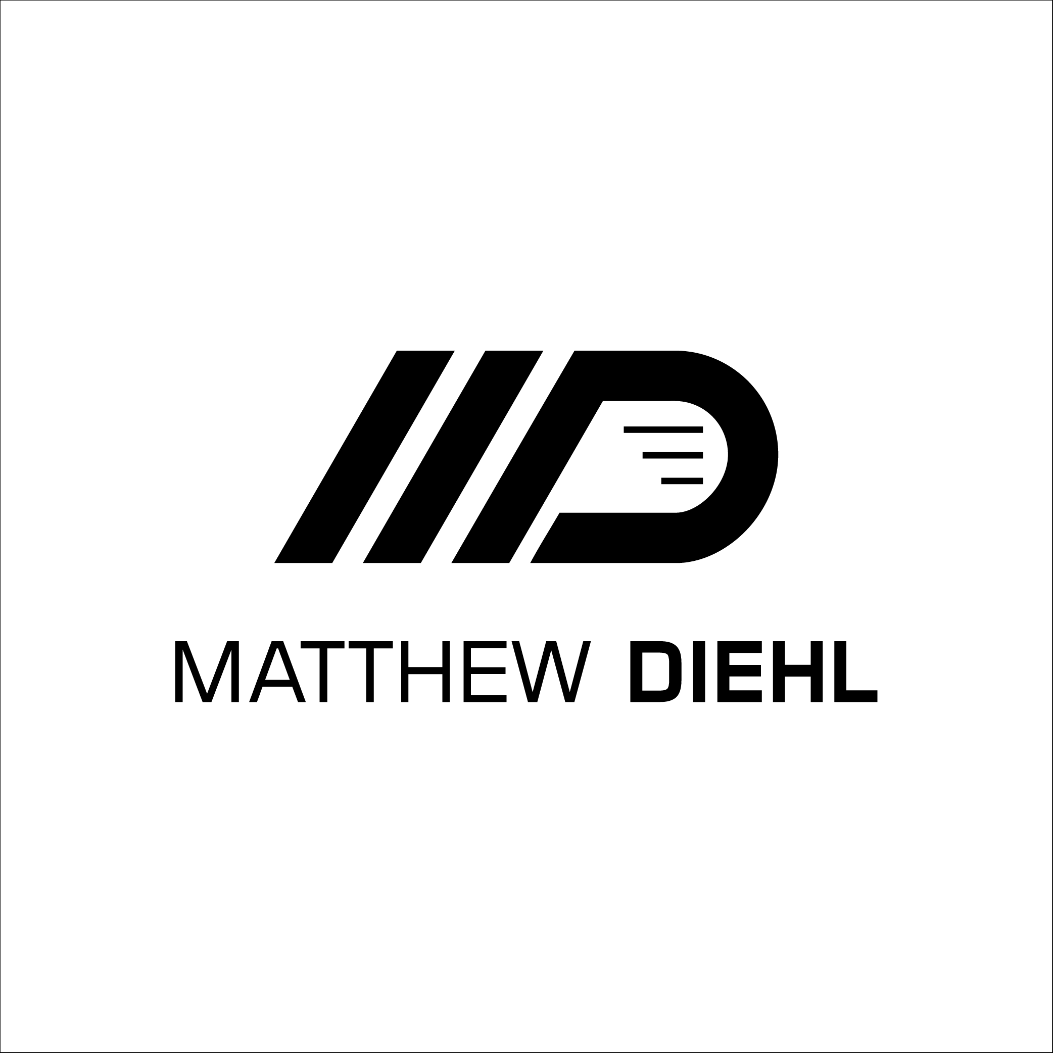 Classy and modern logo for aspiring golf pro!