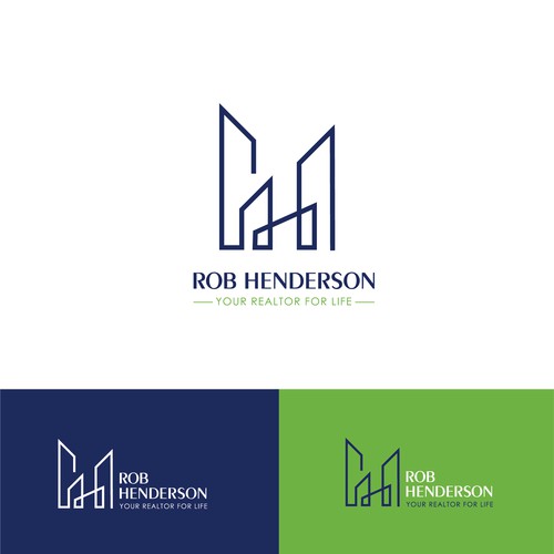 Logo concept for construction company