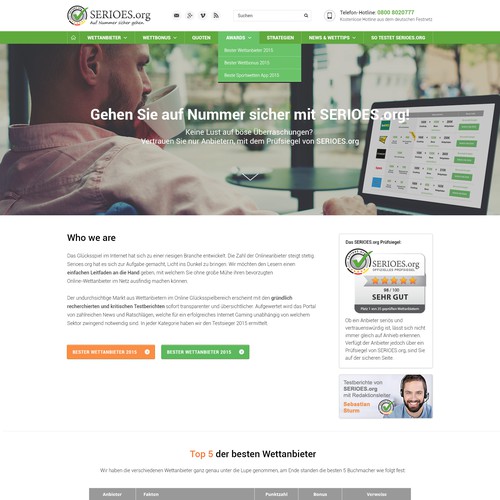 Design Upgrade for Serioes.org