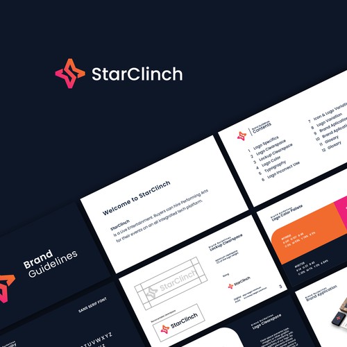 StarClinch Logo & Brandguide