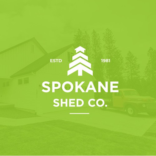 For sale!Logo for  builders of high quality backyard sheds and structures