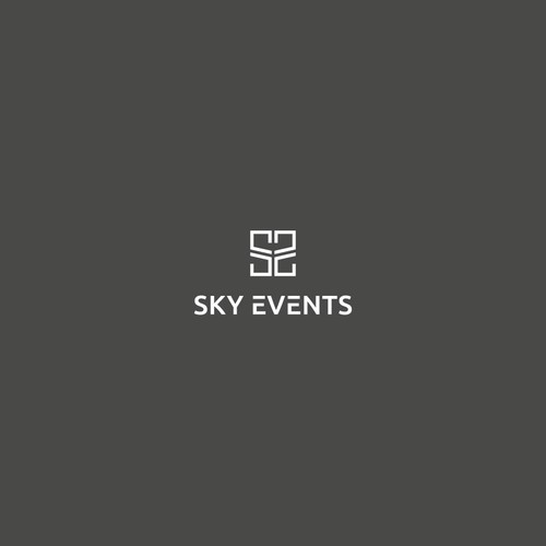 Bold logo concept for SKY EVENTS