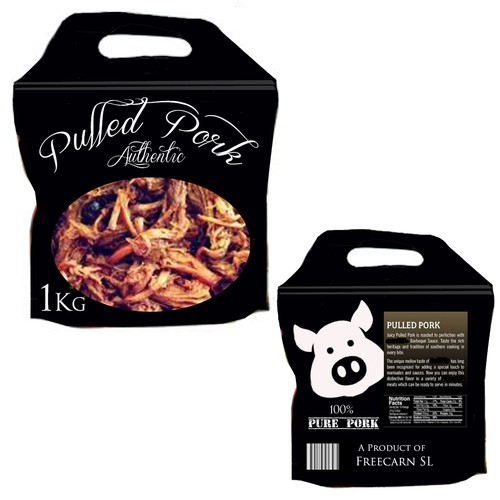 PACKAGING - PLASTIC BAG for PULLED PORK-