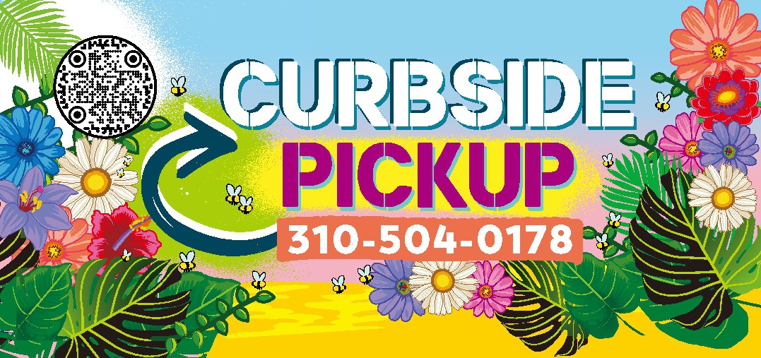 Curbside Pickip Sign