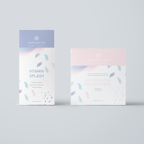 Packaging design for cosmetic company