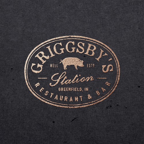 Logo design concept for a bar/restaurant
