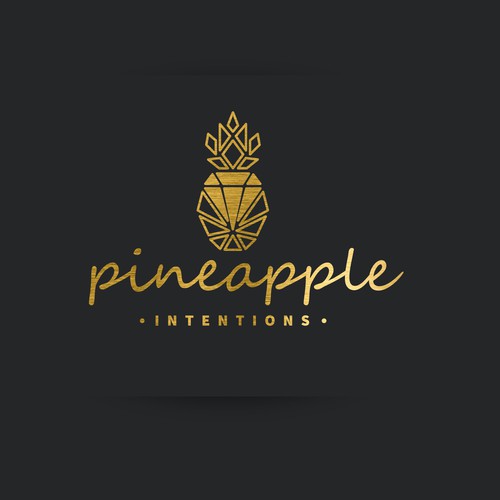 Pineapple Intentions Logo Design