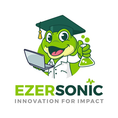 Scientist Frog