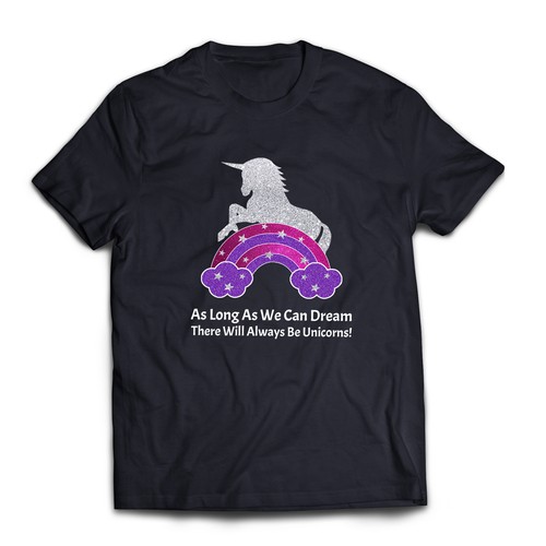 Beautiful Unicorn T-Shirt Design