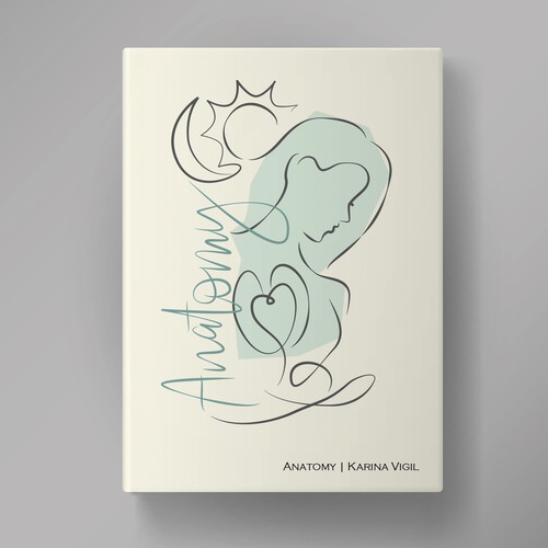 Book cover design for a poetry collection 