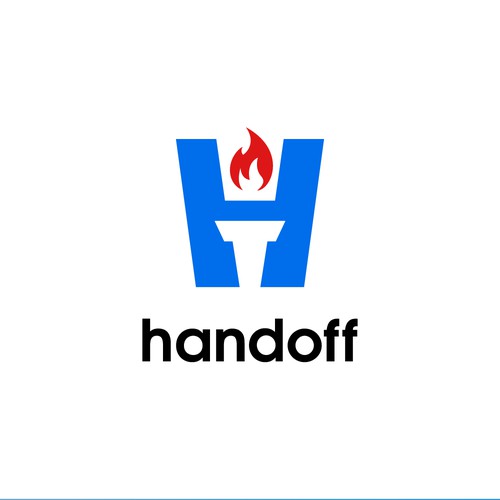 handoff logo design