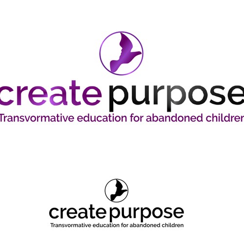 Beautiful logo to represent HOPE for abandoned children in orphanages