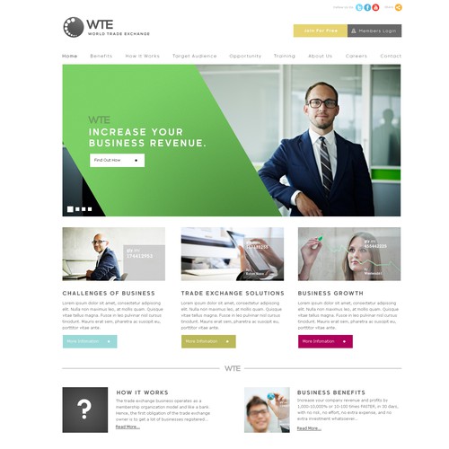 Design A World Class Website For World Trade Organization