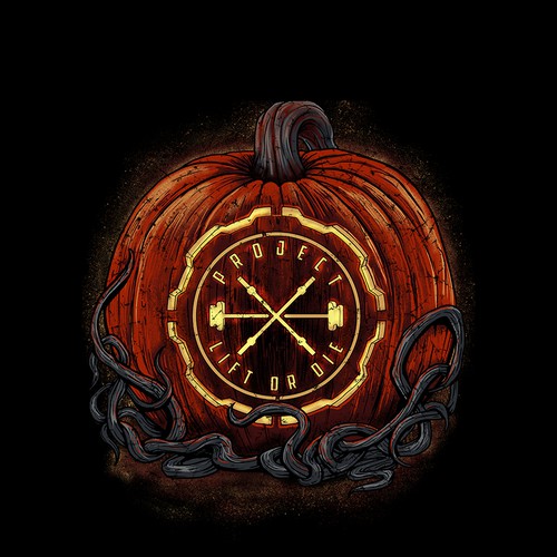 Logo Halloween Theme TSHIRT design