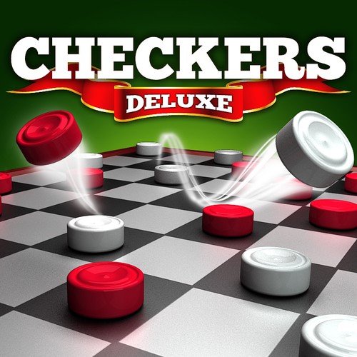 Checkers / Draughts game cover for app store