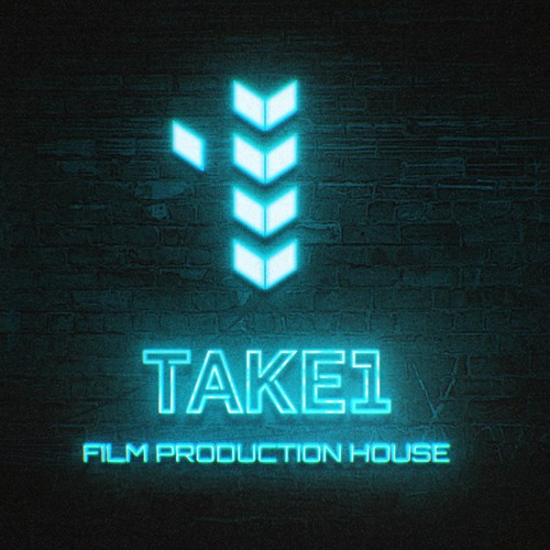 Logo concept for TAKE1 film production house