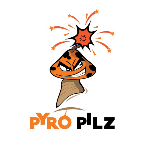 logo mascotte for PYROPILZ