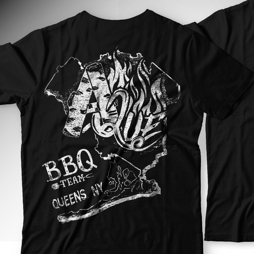 T-shirt Design for A-Que Team BBQ