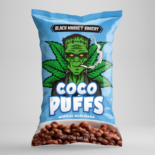 Mocha Munchies, cereal medicado con marijuana.