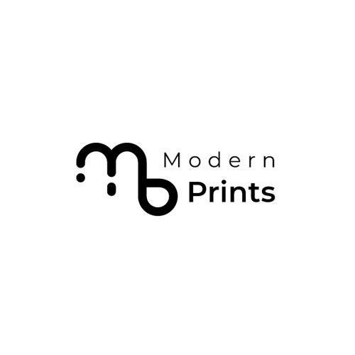 Modern Prints Logo Design