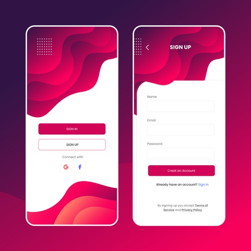 Sign Up Screen