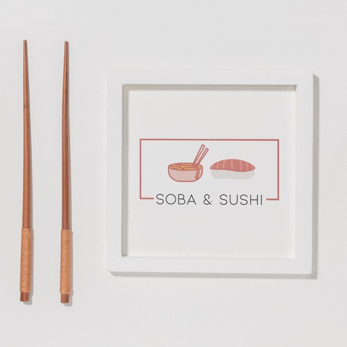Logo Design For Soba & Sushi
