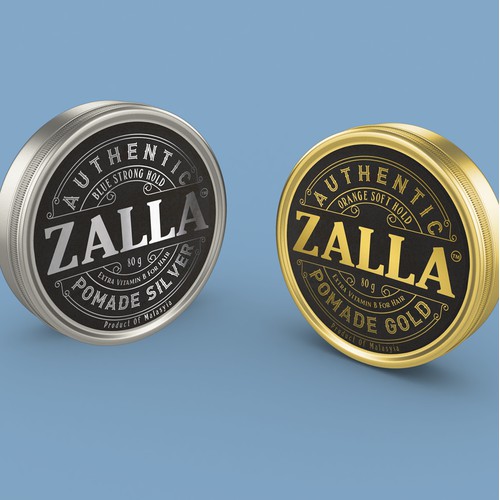ZALLA POMADE SILVER & GOLD