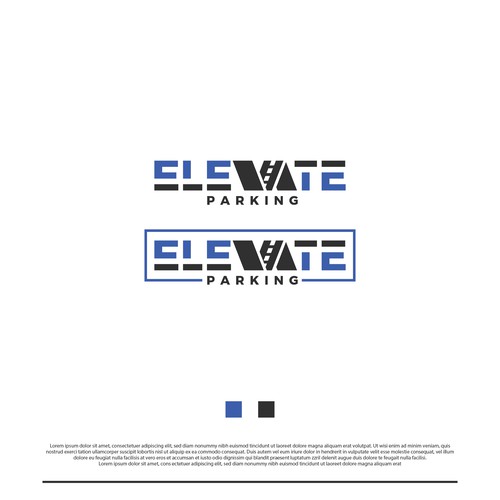 Elevate Parking Logo Design