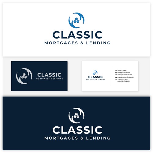 Classic Mortgage & Lending Logo Concept