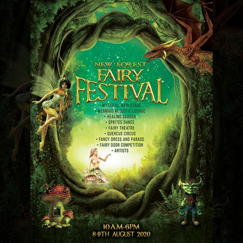 2020 Fairy Festival poster