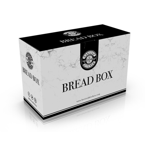 Bread box packaging design
