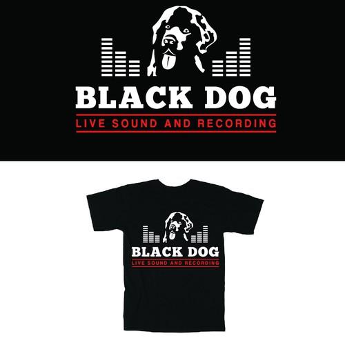 BLACK DOG MISSING …, A rocking cool Logo.  Please HELP