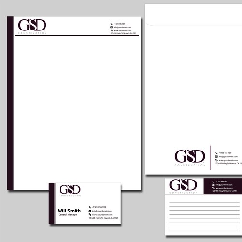Stationery Set for GSD