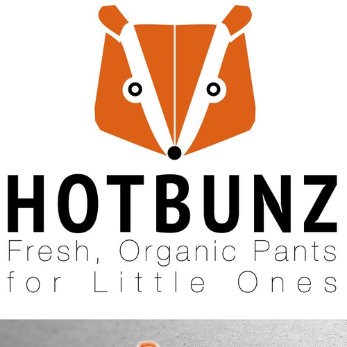 Logo concept for children clothing