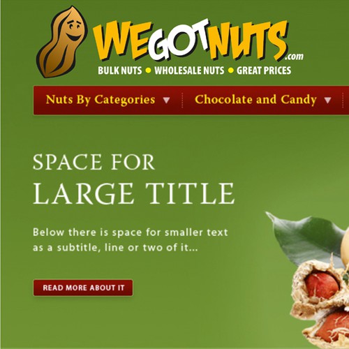 New logo wanted for WeGotNuts.com