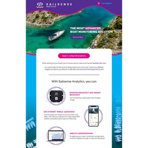 Email Template for Sailsense