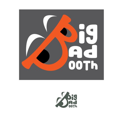 Conceptual and elegant logo for a photo booth providing company