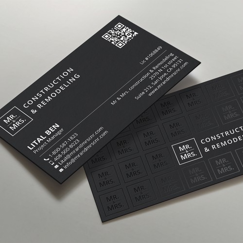 Business card design