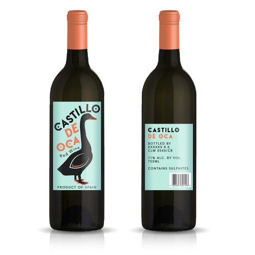 wine bottle design