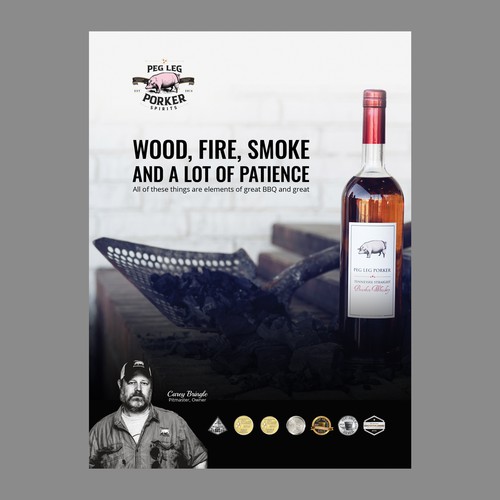 Bourbon Ad Design