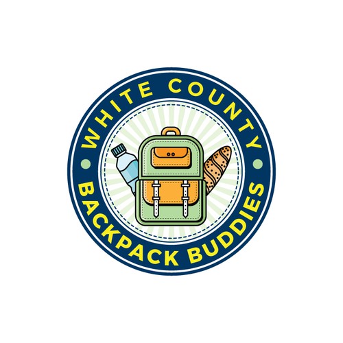 Logo design for White County Backpack Buddies