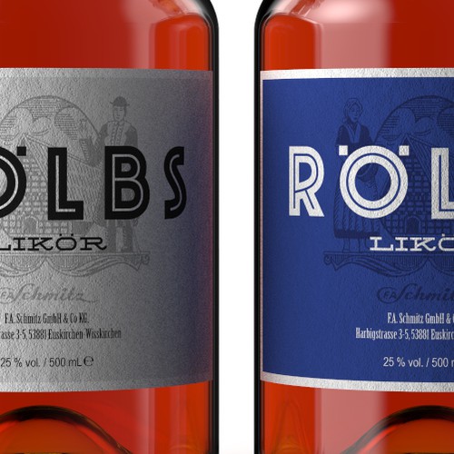 Redesign of an 100 years old label