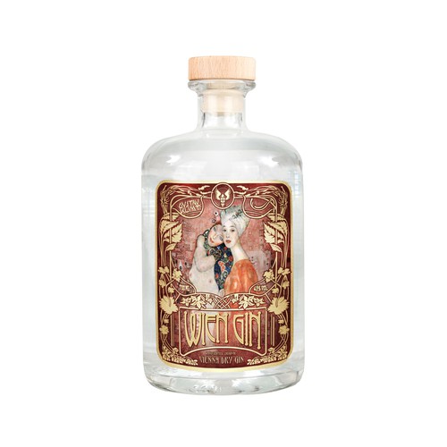 Winning Design - Gin Label 